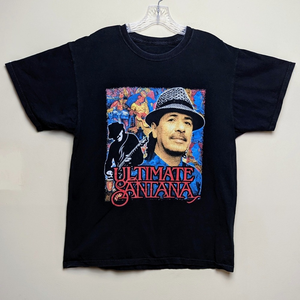 Santana Ultimate Tour 2008 Derek Trucks Band Concert Shirt Vintage‎ Large